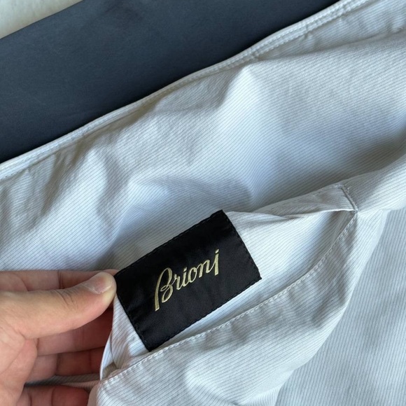 Brioni Jacket Navy Blue Large - Picture 7 of 8